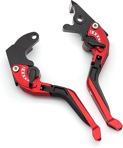 DYYDCK CNC - Palancas de embrague de freno extensibles plegables para motocicleta Bajaj Dominar 400 2017-2018