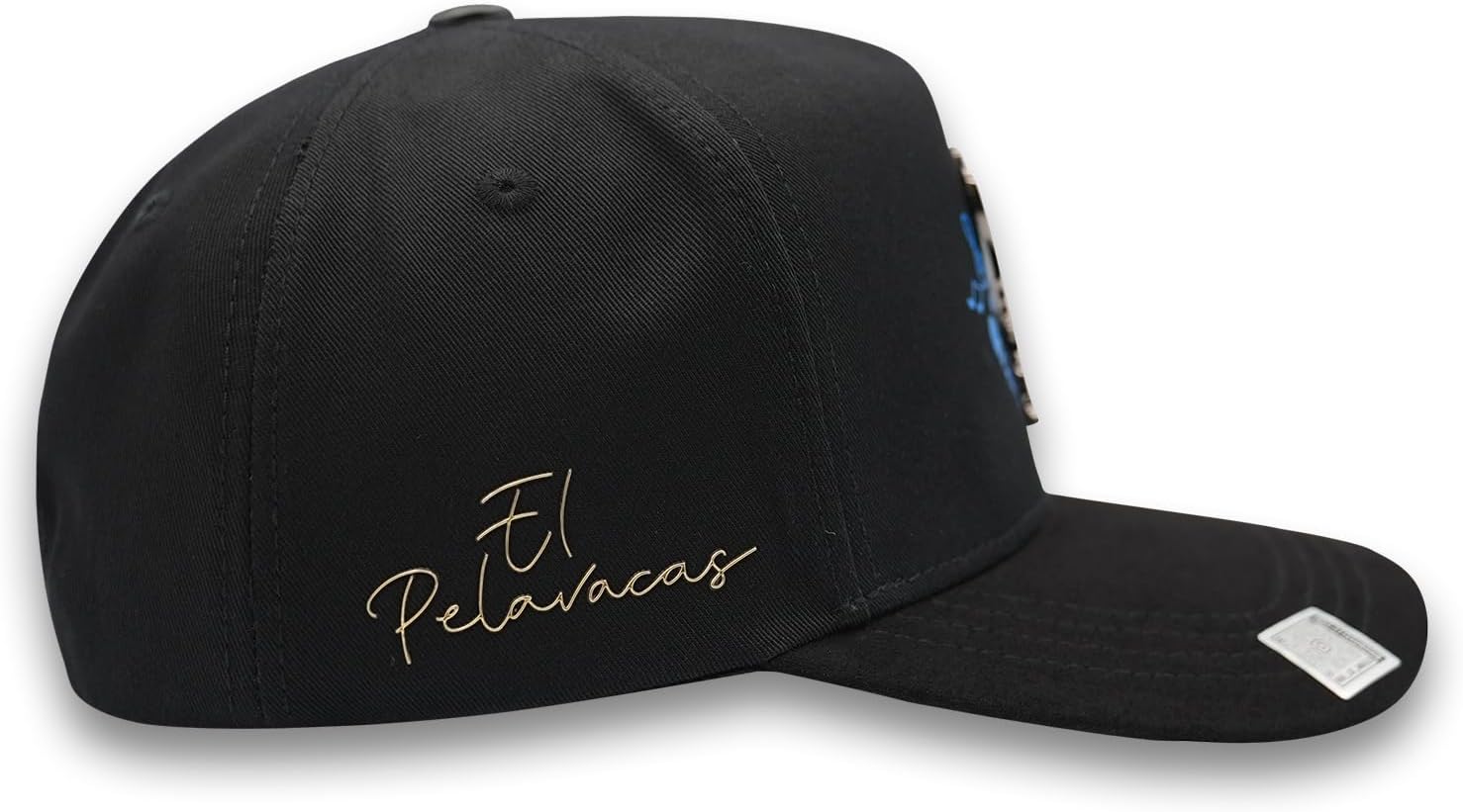 CHALINO PIN Black - Premium Hat for Men,Caps for Any Occasion, Men's Baseball Cap, Men's Caps Adjustable, Men Hats Black Snapback Hat - Adjustable Hat