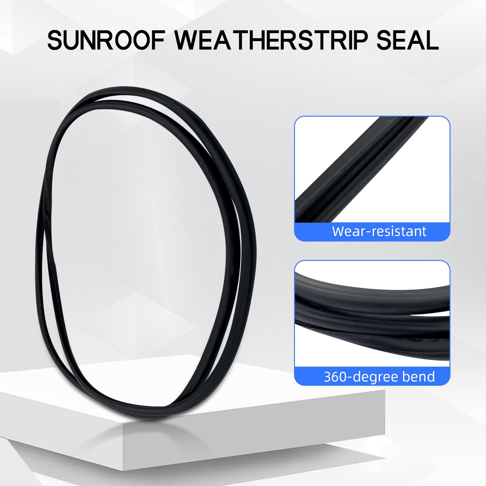 Sunroof Seal Weatherstrip #22815954 For GM Trucks & SUVs (2007-2018 Silverado, Tahoe, Suburban, Yukon, Escalade)