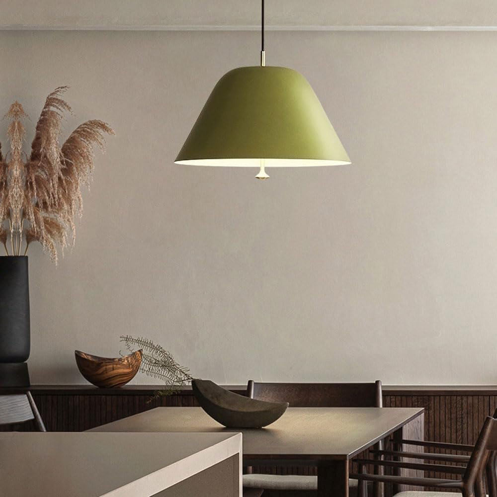 Nordic industrialny żyrandol kreatywny metalowy wisiorek ht oprawa E27 sufitowa lampa wisząca do salonu sypialni i jadalni dekoracja - zielony rozmiar 4 żarówek