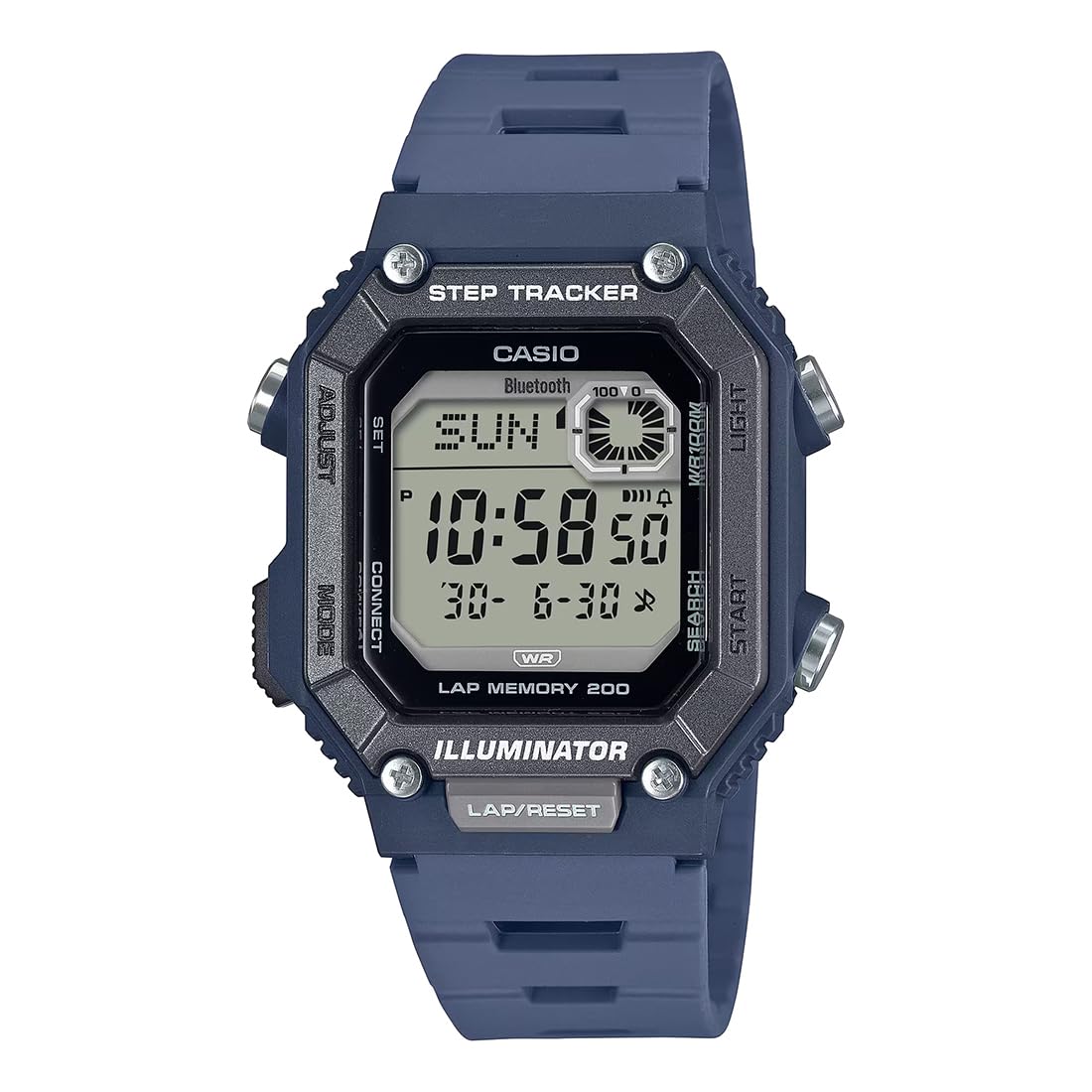 Casio Youth Bluetooth Digital Blue Dial Men WS-B1000-2AVDF (D353) (B0DBHLRSJ6) Amazon Price History, Amazon Price Tracker