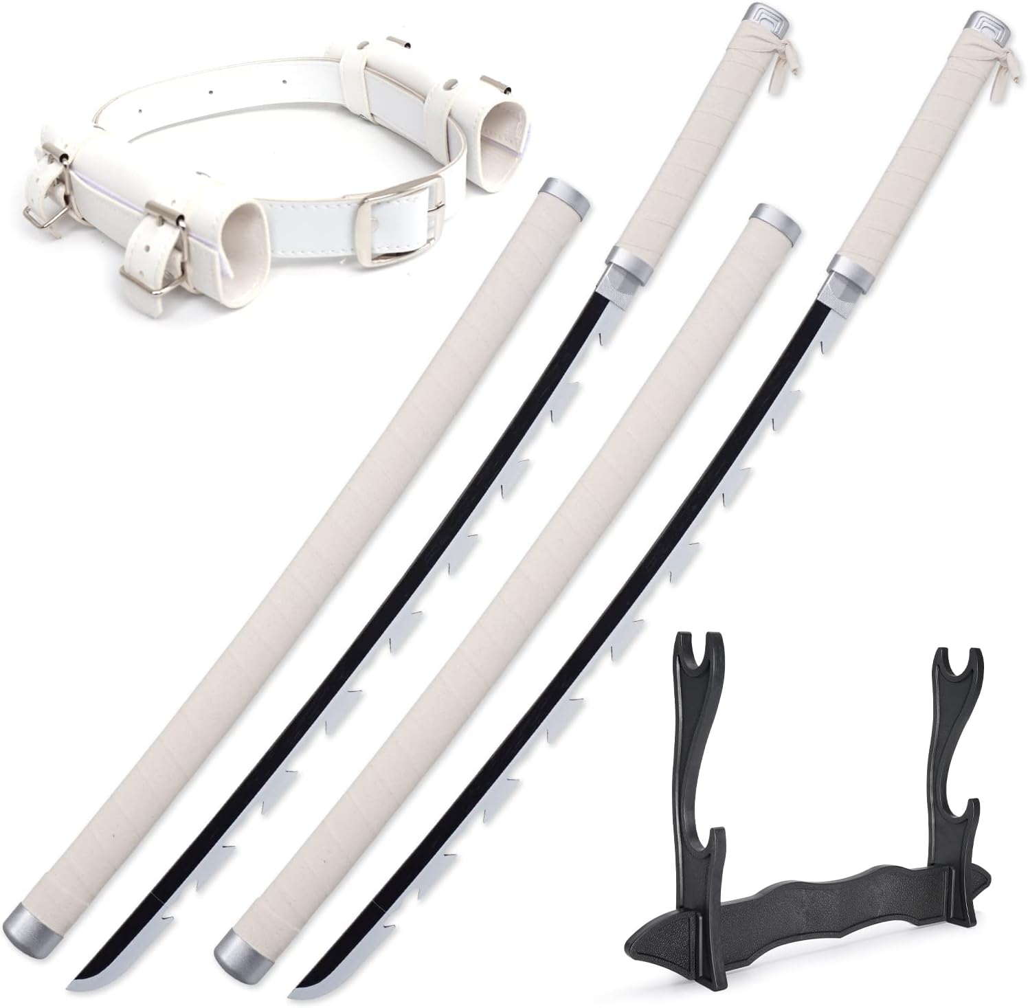 Demon Katana Sword, About 41 inches, Hashira Pillars & Protagonist Katana for Cosplay Purpose, Anime Original Texture