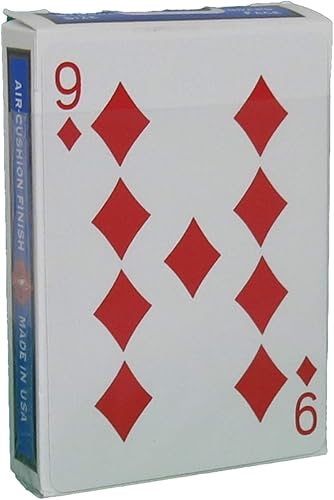 Rock Ridge Cubierta de fuerza unidireccional para trucos de magia, azul 9 de diamantes