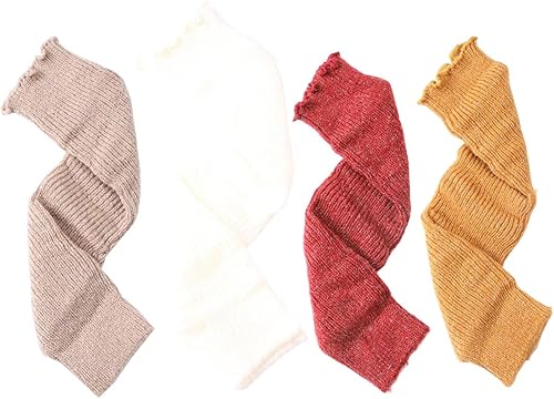 Calentadores de piernas para niños y niñas, calentador de piernas grueso y cálido para el invierno frío