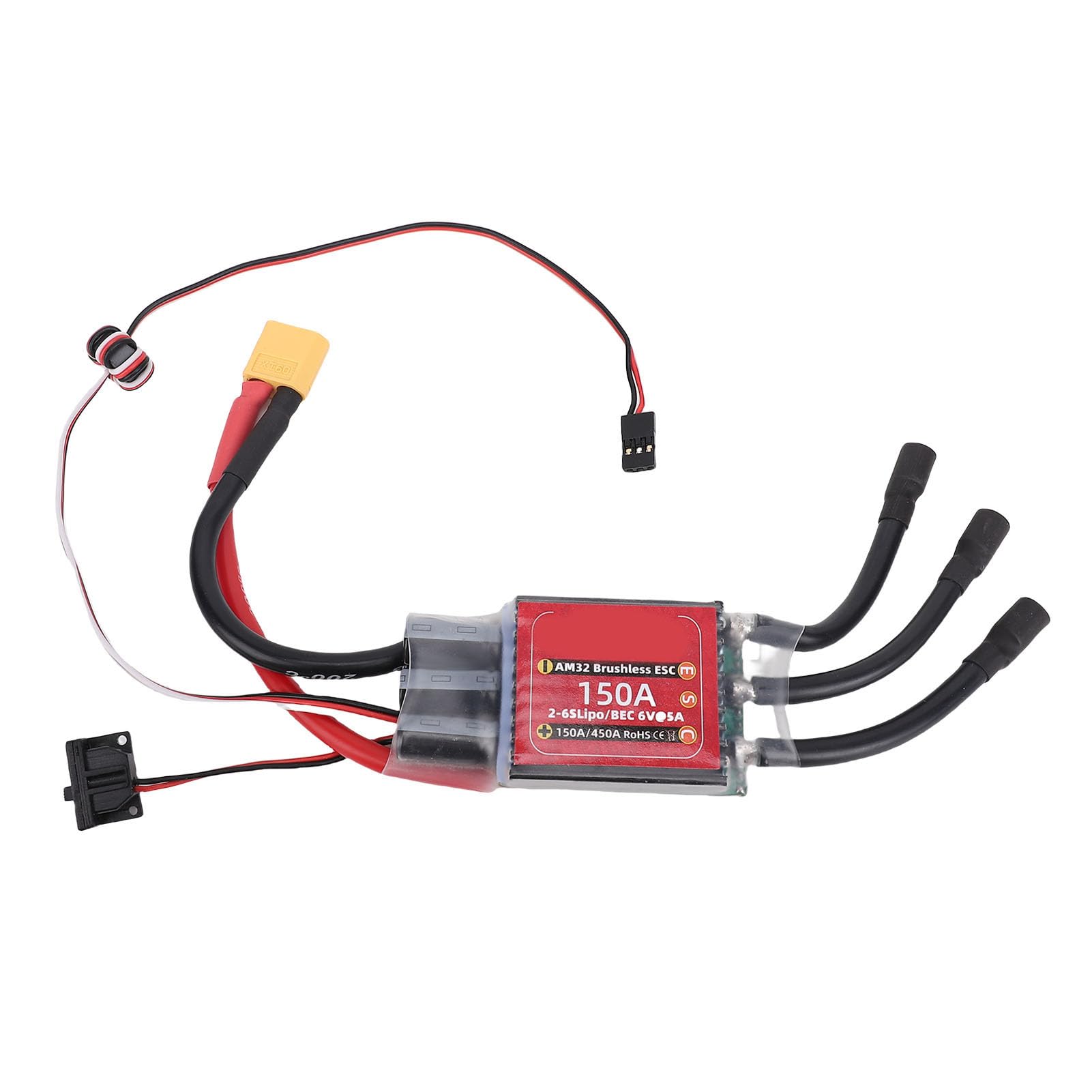 Potente ESC senza spazzole 150 A con controllo della velocità eccezionale per gli appassionati di RC, adatto per motori 3674 4268 4274 4282 4292