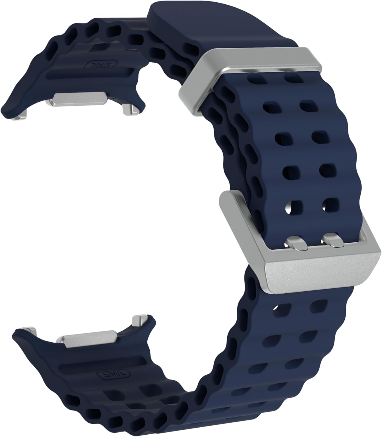 Compatible for Galaxy Watch Ultra Band 47mm, Soft Ocean Silicone Sport Strap Women Men Replacement Accessory Fit for Samsung Galaxy Watch Ultra Bands