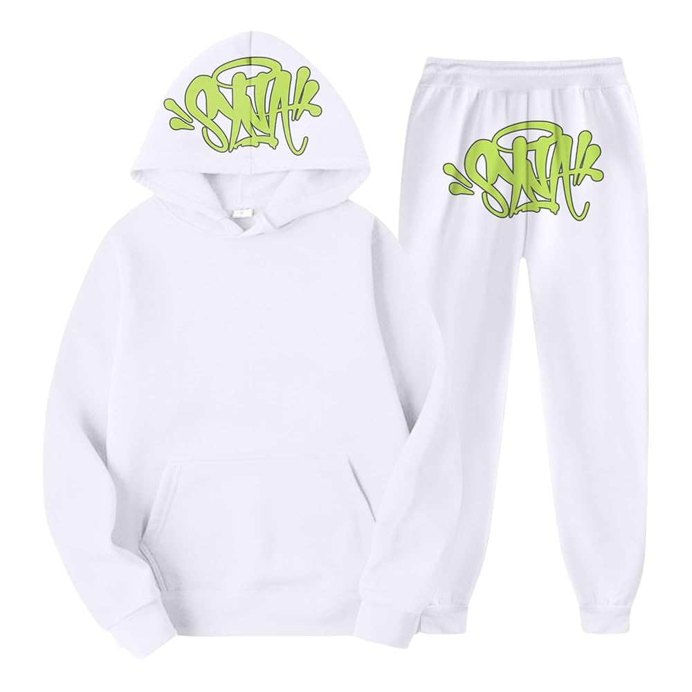 ウォーキング・ランニングウェア Synaworld T-shirt-pants set-white Syna World Tracksuit Summer Outfit Synaworld T-Shirt and