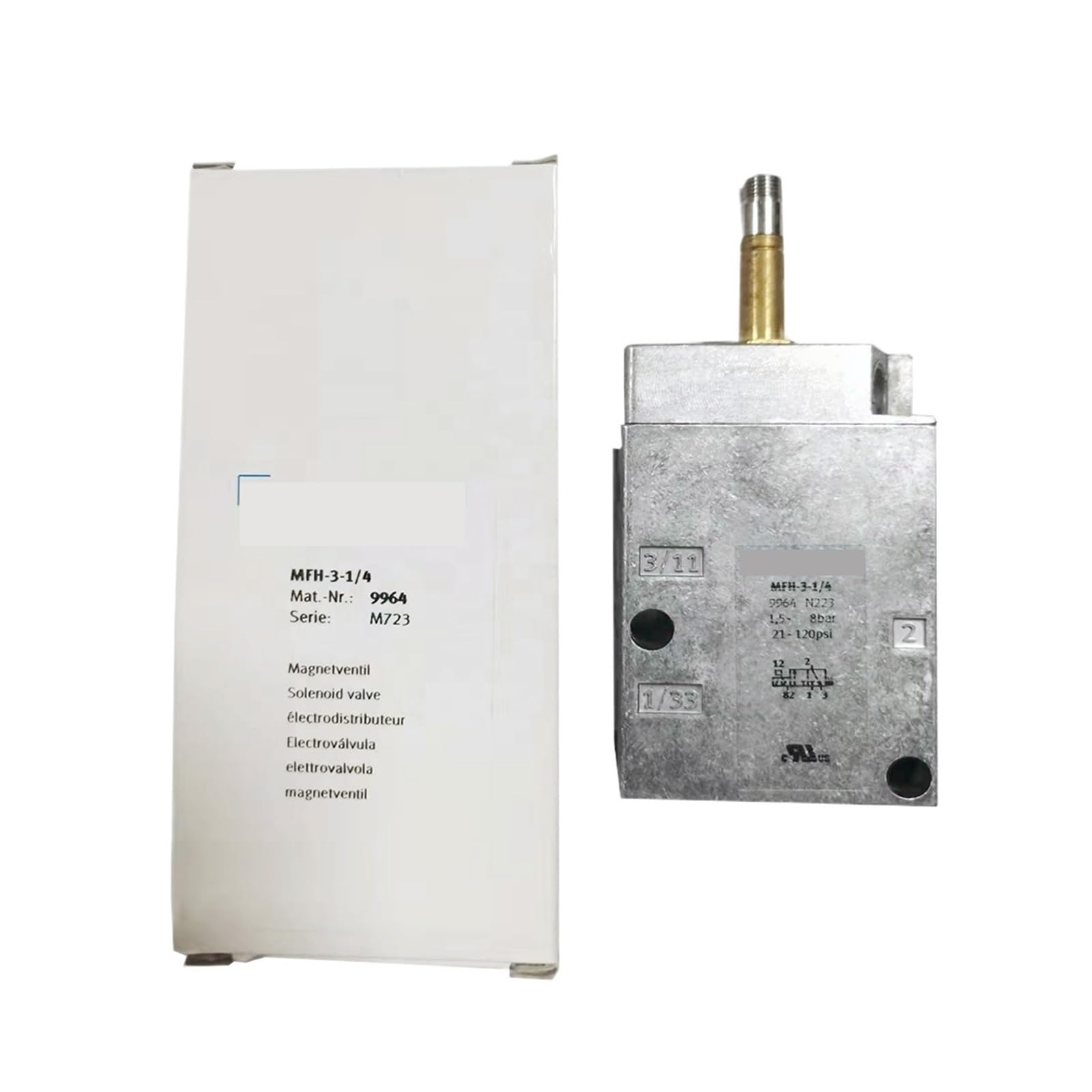 KSZHZYMGX Solenoid valve MFH-3-1/4 9964 9964 MFH-3-1/4