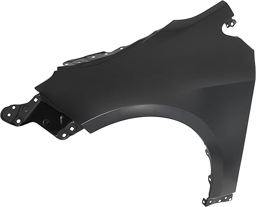 Evan-Fischer Guardabarros delantero compatible con Toyota Corolla 2019-2023 acero imprimado lado del conductor