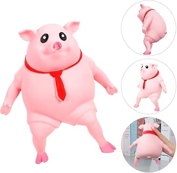 Pig Squishy Toy Anti-Stress Toy for Adults and Children