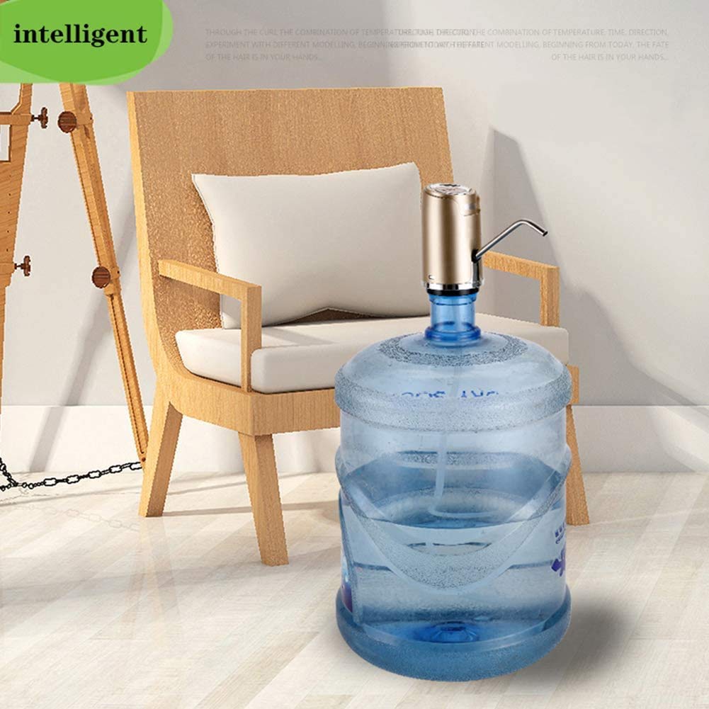 Pompa Elettrica Per Bottiglie D'Acqua USB - Dispenser Automatico Nero - Per Casa E Ufficio