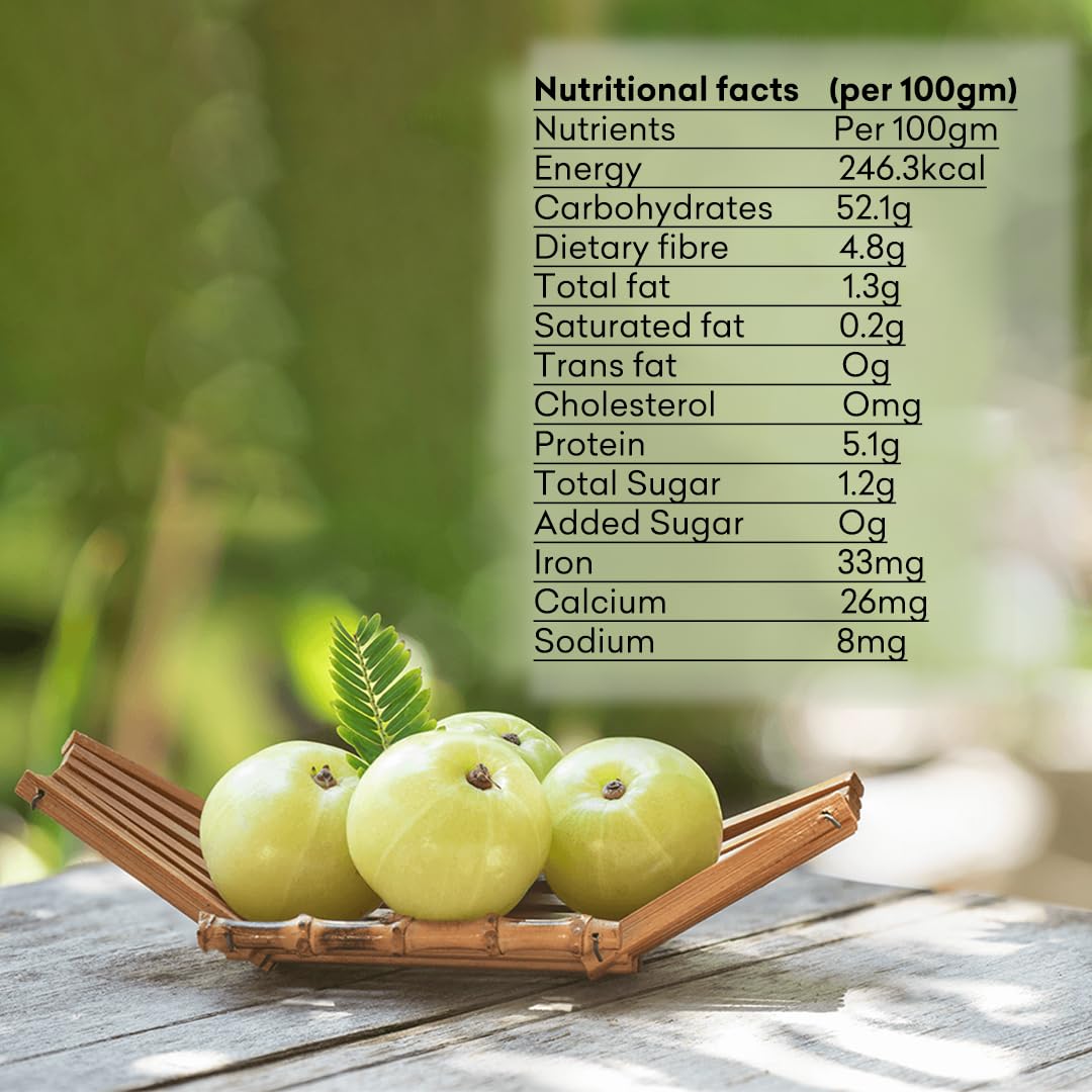 Old Generation Foods Pure Amla Powder, Natural Indian Gooseberry Supplement for Hair and Skin Care, 150g 3