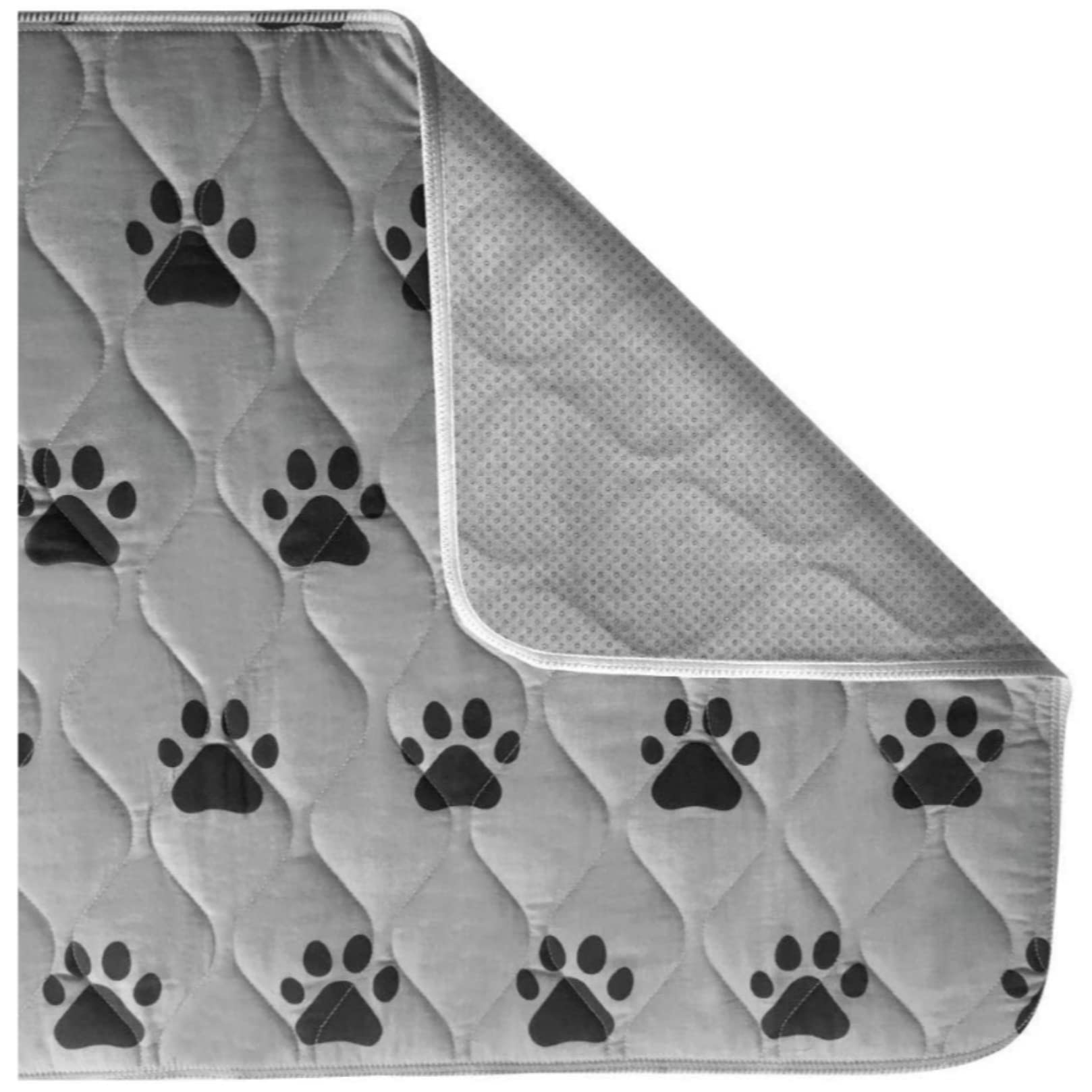 Mr. Peanut's Washable Reusable Pee Pads - Set of 3 - Thermal Waterproof and Leakproof Pet Carrier Comfort Mat - 18"X10"