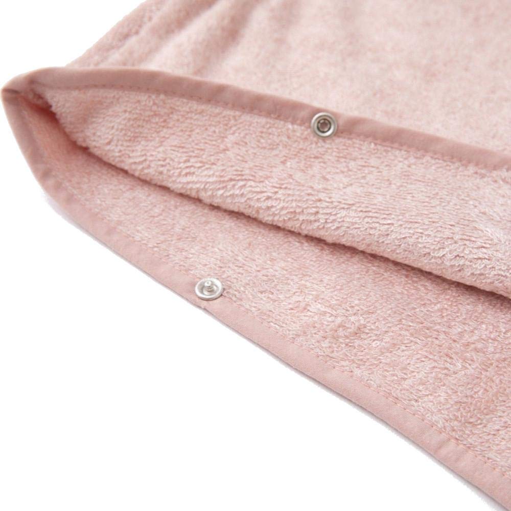 Bamboom Accappatoio Poncho con Chiusure a Bottoncino, Soffice Fibra di Bambù Organico, 0 – 2 Anni, Poncho da Bagno in Spugna