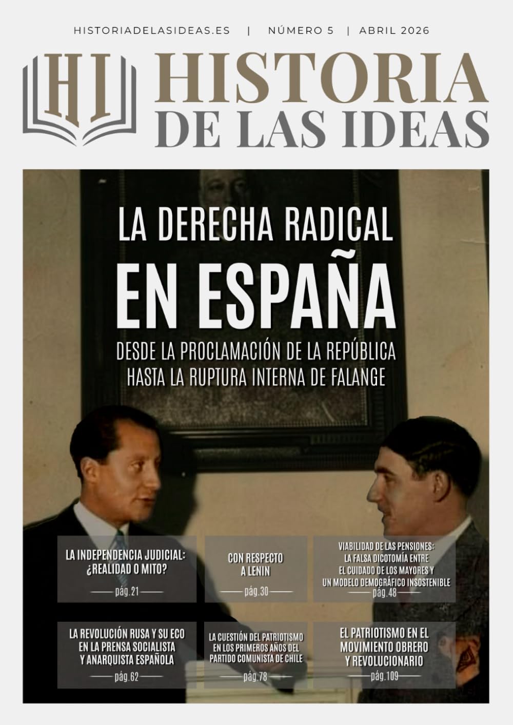 Historia de las Ideas: Número 5