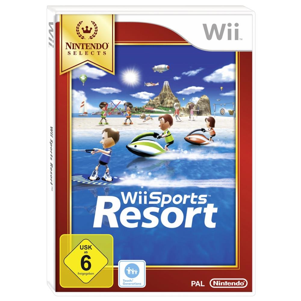 Wii Sports Resort [Nintendo Selects] Wii Motion Plus Erforderlich [Importación Alemana]
