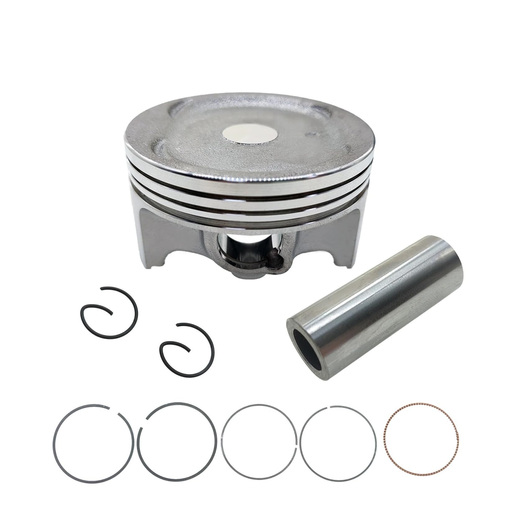 Cilindro Motosierra 58mm STD Para NMAX155 Para NMAX Para Aerox Para Tricity 155 GPD150-A 2DP-E1631-00 B63-E1603-00 Juego Anillos Pistón Cilíndrico Pistón | Piston Set
