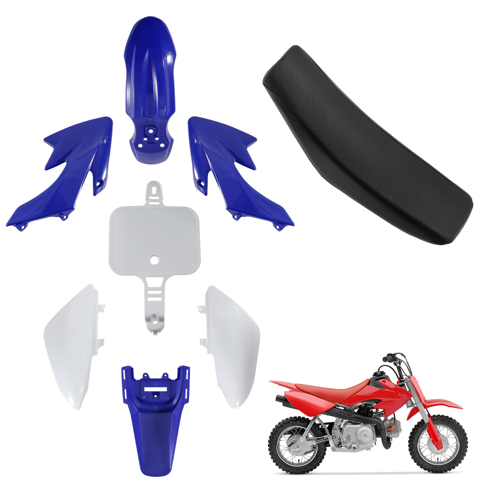 パーツ crf50 Amazon.com: Fancemot ABS Plastics Kit with High Elasticity Tall