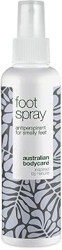 Foot Spray 150ml for Sweaty Feet - Antitranspirant Care for Smelly Feet and against Nail Fungus & Athletes Foot - Can also be used as foot spray
