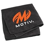 Bowlerstore Products Motiv Micro Fiber Towel - Black/Orange
