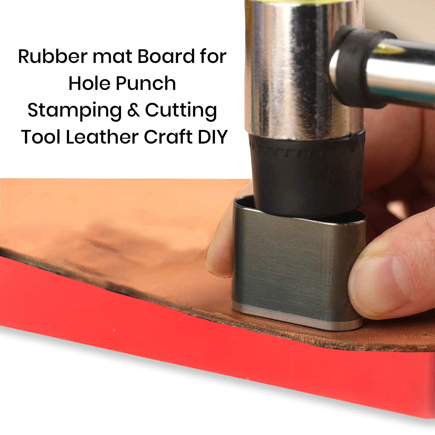 Tapis De Coupe En Polyuréthane Pour Cuir - Protection Outils, Réduction Bruit, Idéal Bricolage Et Estampage
