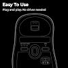 BenQ ZOWIE EC2-DW Medium size 4K Asymmetrical Right Wireless E-sports Player Mouse,Advanced Receiver