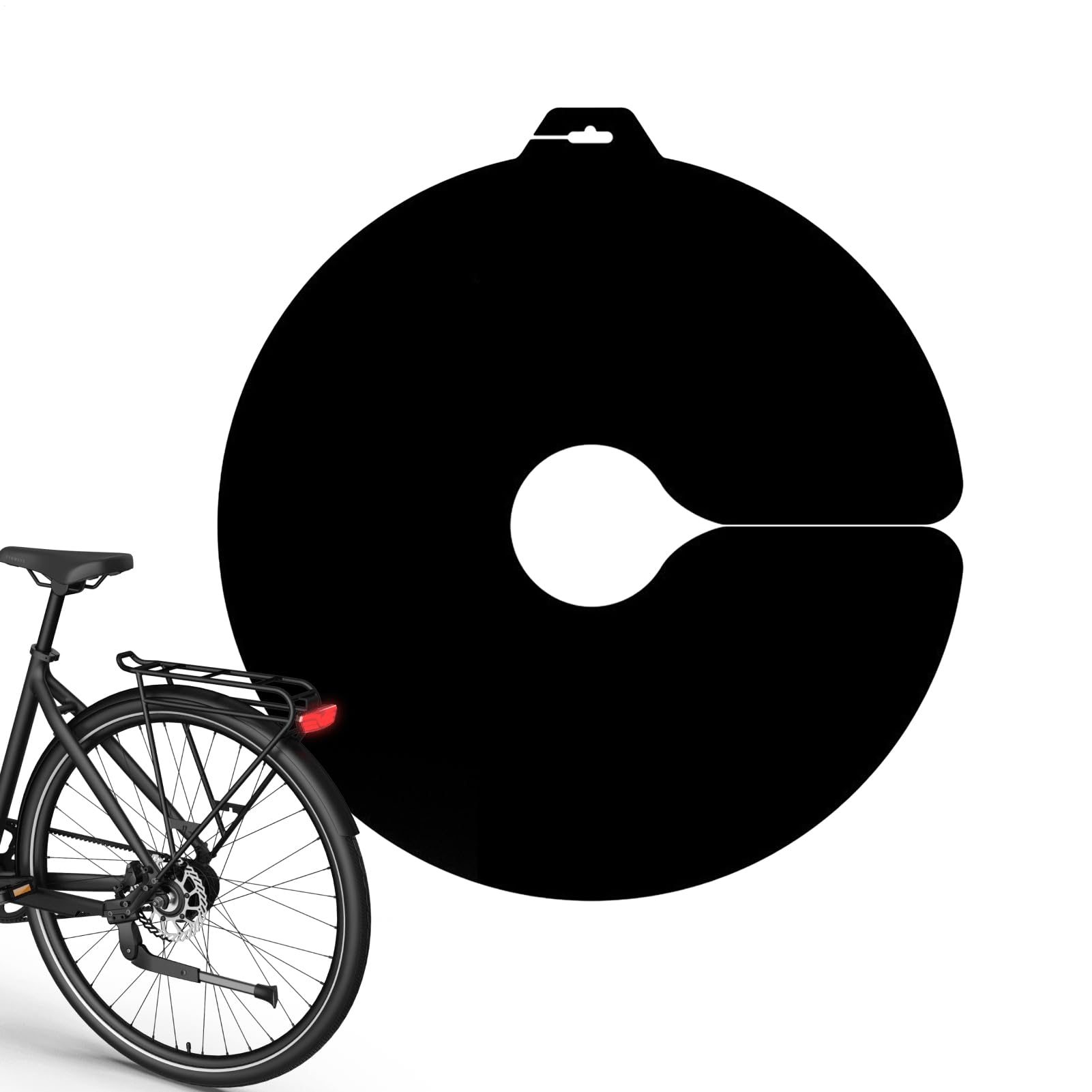 Dewireaey Bike Disc Protector | Disc Brake Covers - Shield Reusable Anti-Slip Hooks Protection for Trail Touring Racing Mountain Commute
