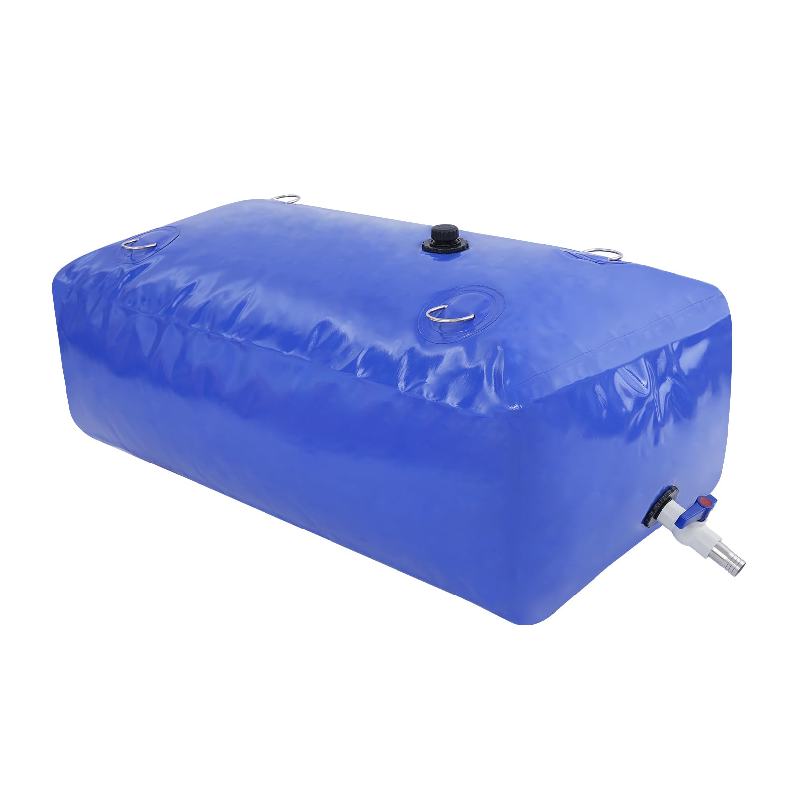 Faltbares Wasserblasen, Tragbarer Wassertank, AufbewahrungsbehäLter, TkkMivcOC Großem Wasserbehälter mit Zugring, für Brauchwasserspeicherung Regenwasseraufbereitun (240L)
