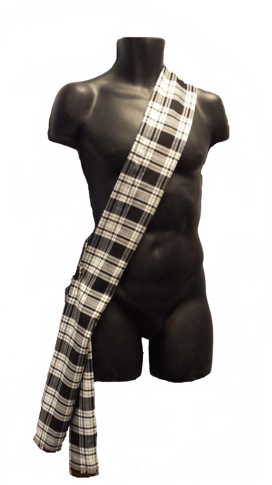 The Dragons Den 4ft Length (48" // 122cm) Traditonal Scottish Burns Night Hogmanay Tartan Sash [Erskine]