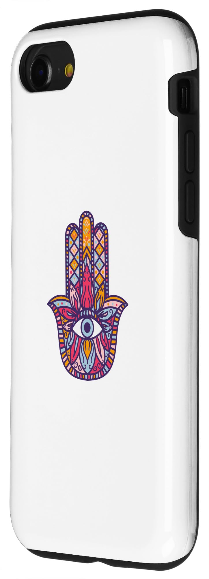 iPhone SE (2020) / 7 / 8 Hands of Fatima Evil Eye Protection Spiritual Symbol Hamsa Case - Image 2