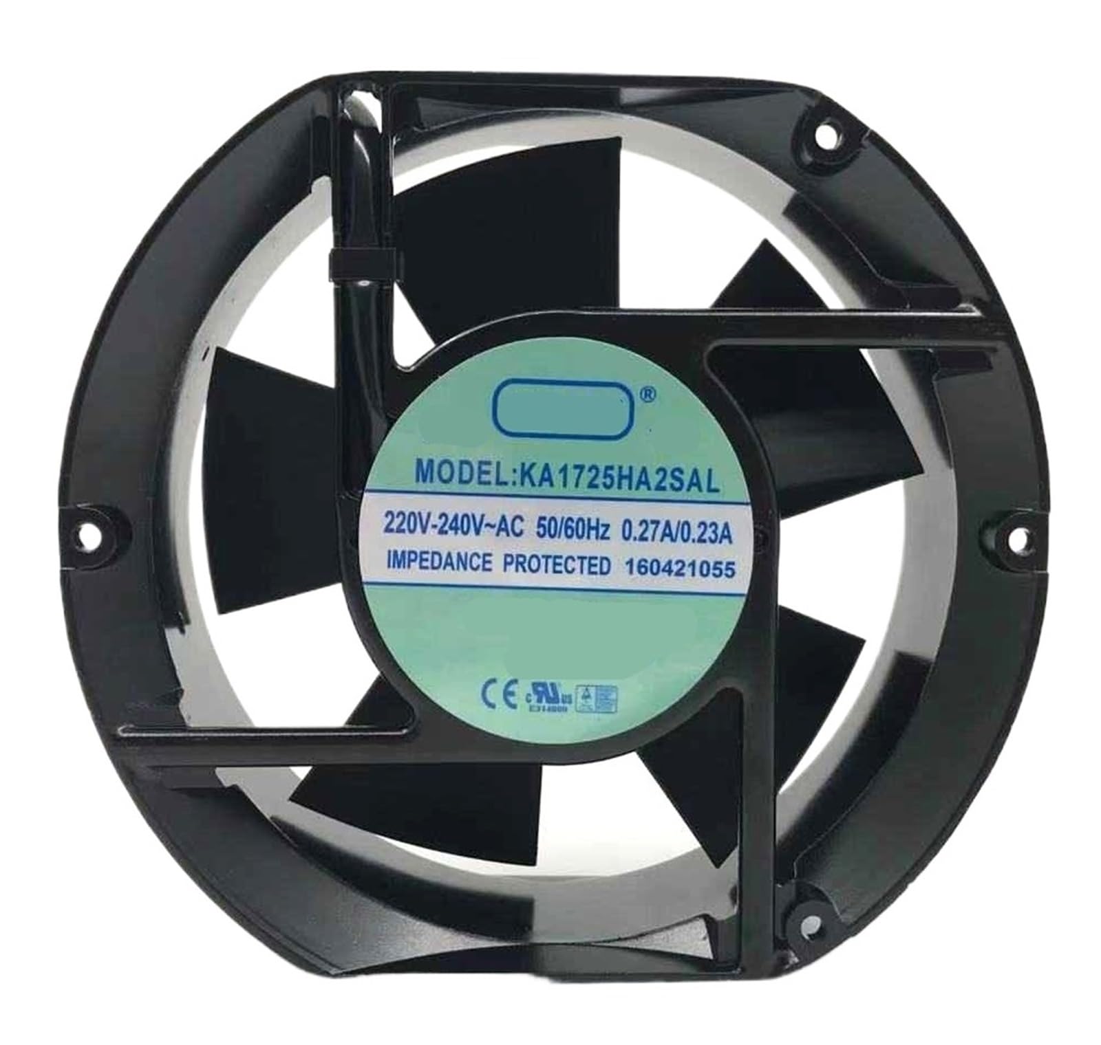 LZIKKGKI KA1725HA2SAL 220V-240VAC 0.27A/0.23A 17251 172 * 51mm COOLING FAN