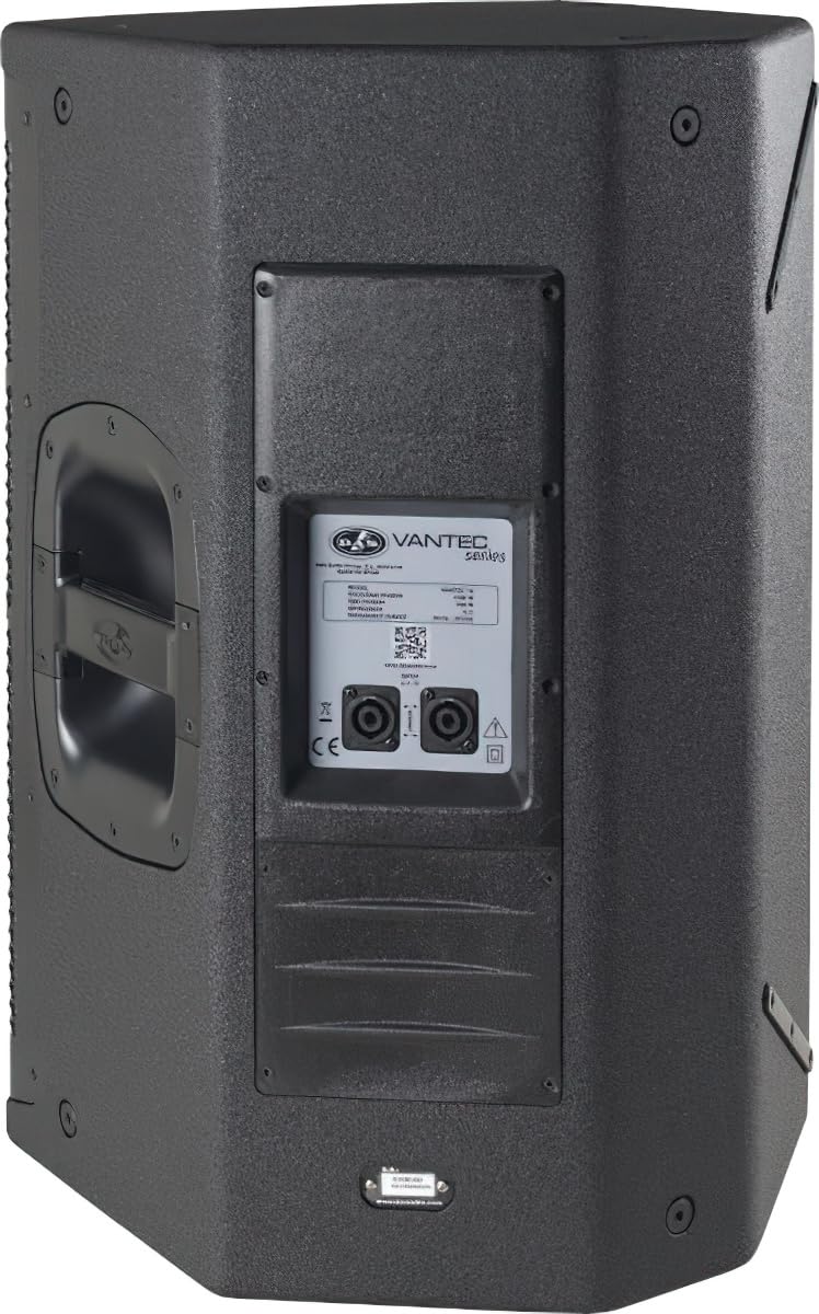 DAS Audio 10431090 Model VANTEC-12 2-Way Passive Full Range Loudspeaker, Black; 12