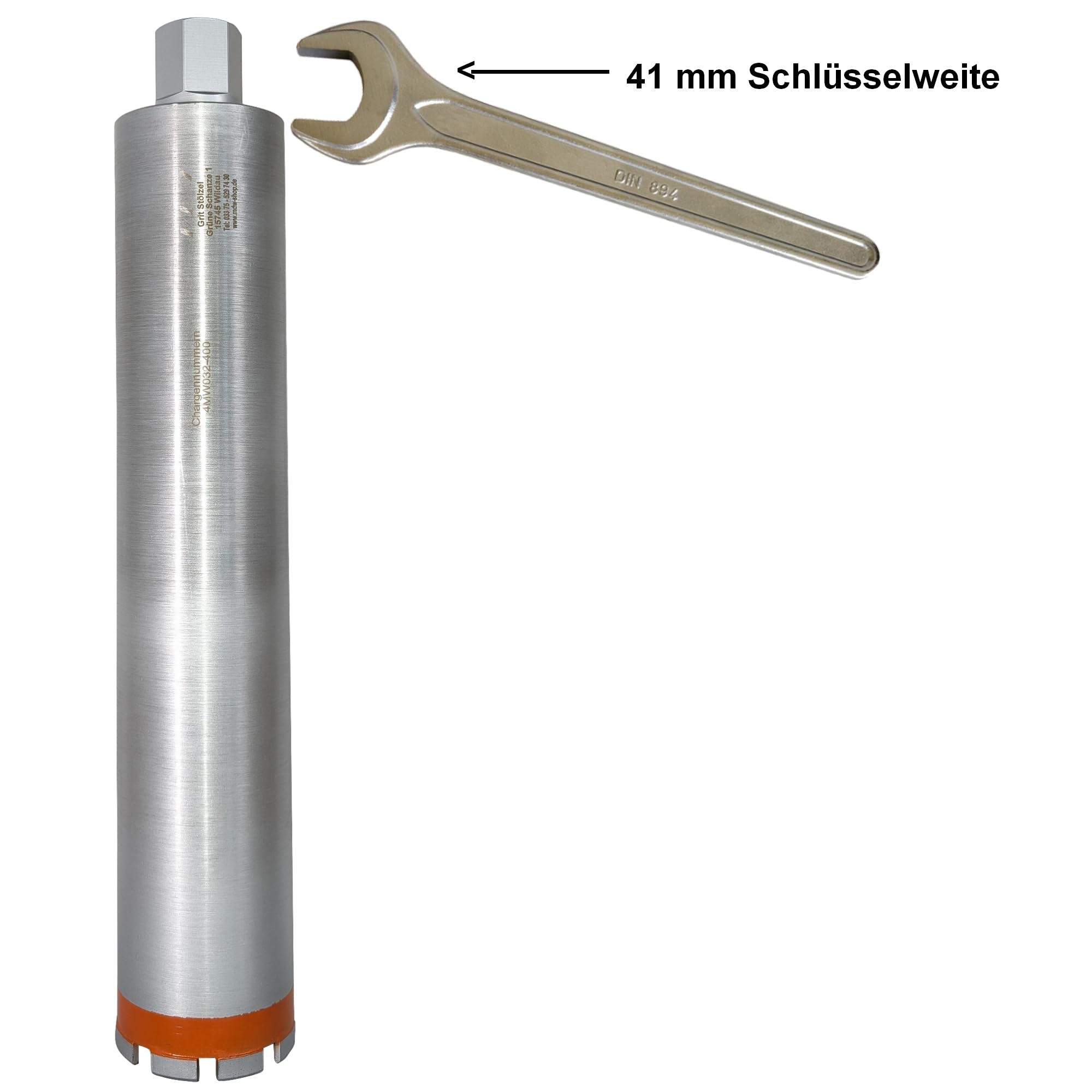 MDW Diamant Bohrkrone Ø 52-250 mm x NL 450 mm Typ Matrix "Der Problemlöser"