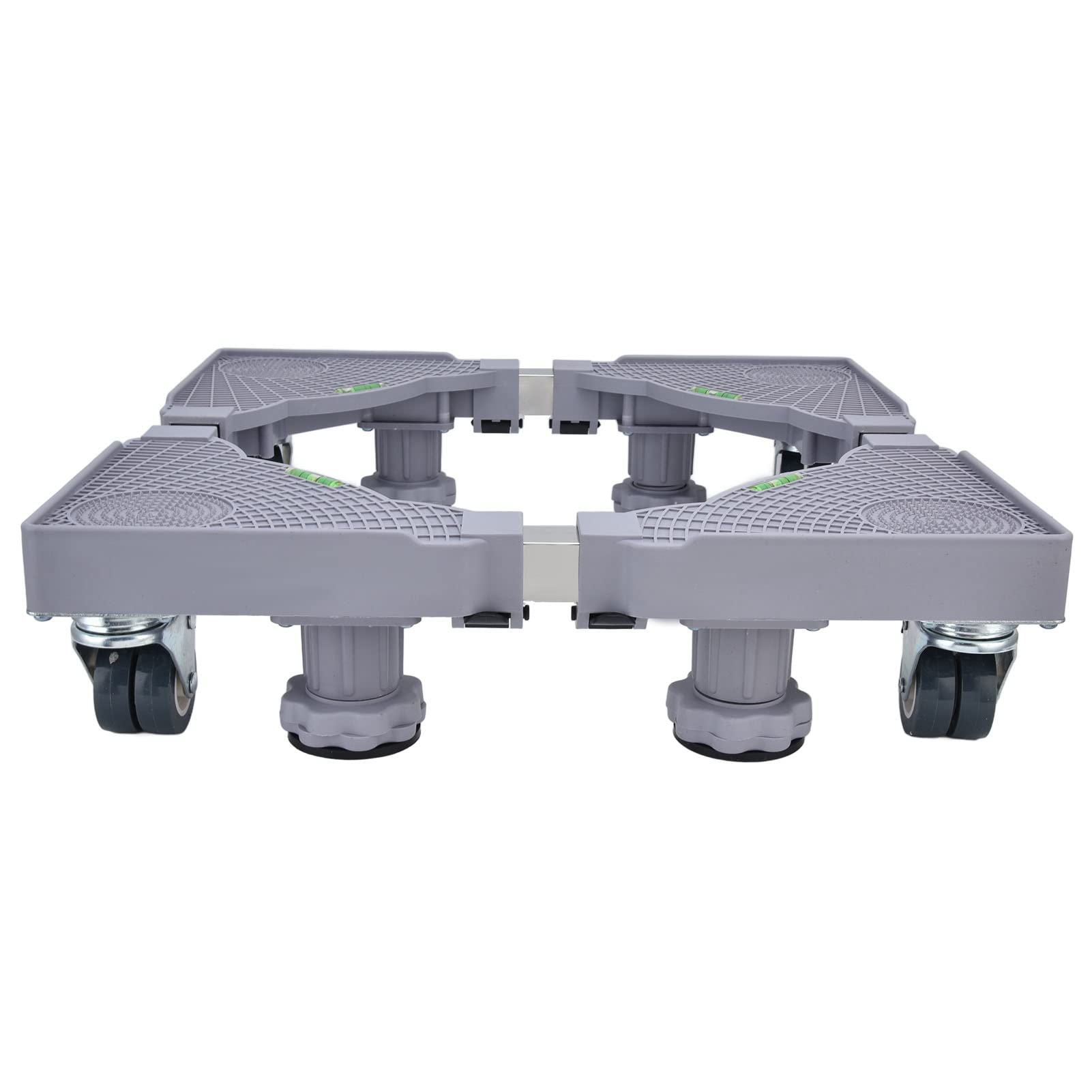 Base para Lavadora, Soporte de Base para Lavadora, Soporte Ajustable para Lavadora con Ruedas de Bloqueo, Antivibración, Soporte de Carga Fuerte para Varios Modelos