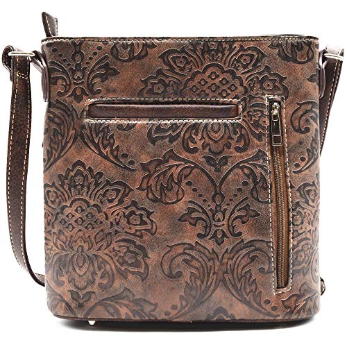 Western Cowgirl Fashion Style Leather Fringe Crossbody Handbags Women Purse Country Everyday Shoulder Bag4