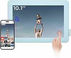 Amazon | （タッチ画面、2025NEW人気色）写真立て、10インチ Wi