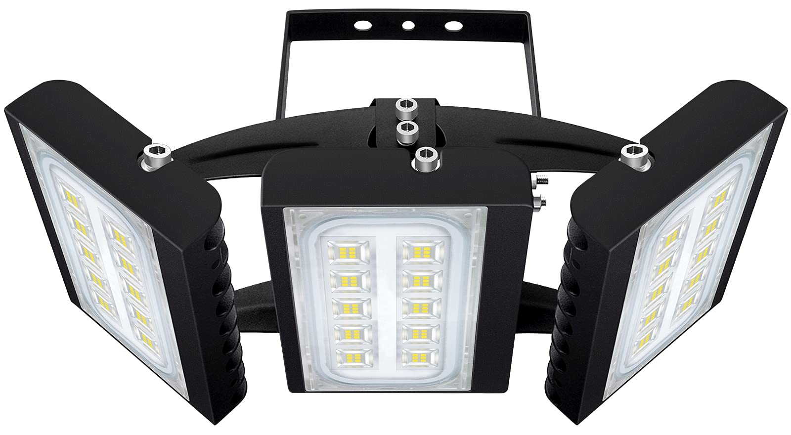 60W LED Flood Light, STASUN 5400lm Outdoor Security Lights, OSRAM LED Chips,6000K Daylight, Adjustab