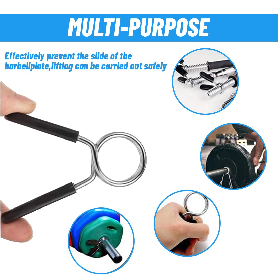 2 Pezzi 28 Mm Morsetti Per Bilanciere Palestra, Per Bilancieri E Manubri - Ratchet Clamps, Clips, Morsetti Con Clip Per Configurazione Rapida, Per Palestra, Powerlifting, Bodybuilding