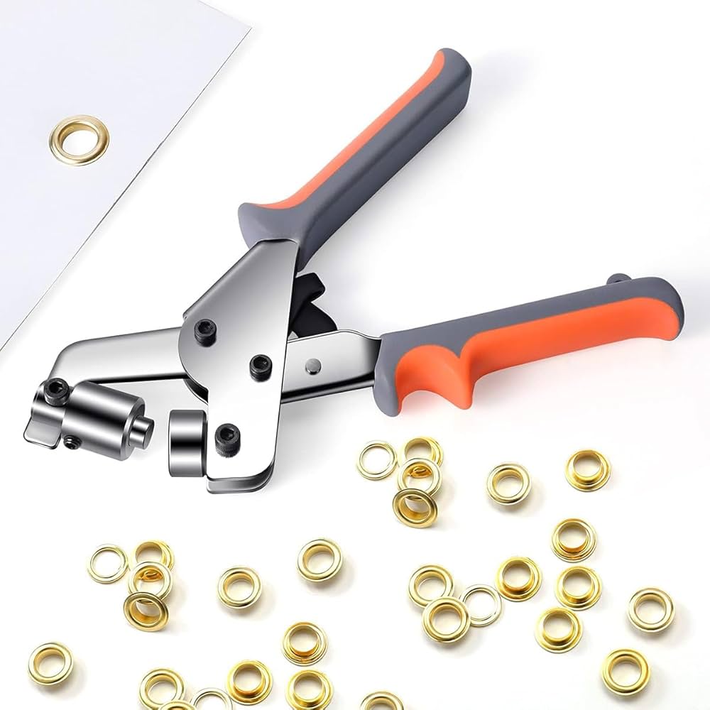 Amazon | Yirdapall ハトメパンチ 10mm 穴あけ工具 ハトメ