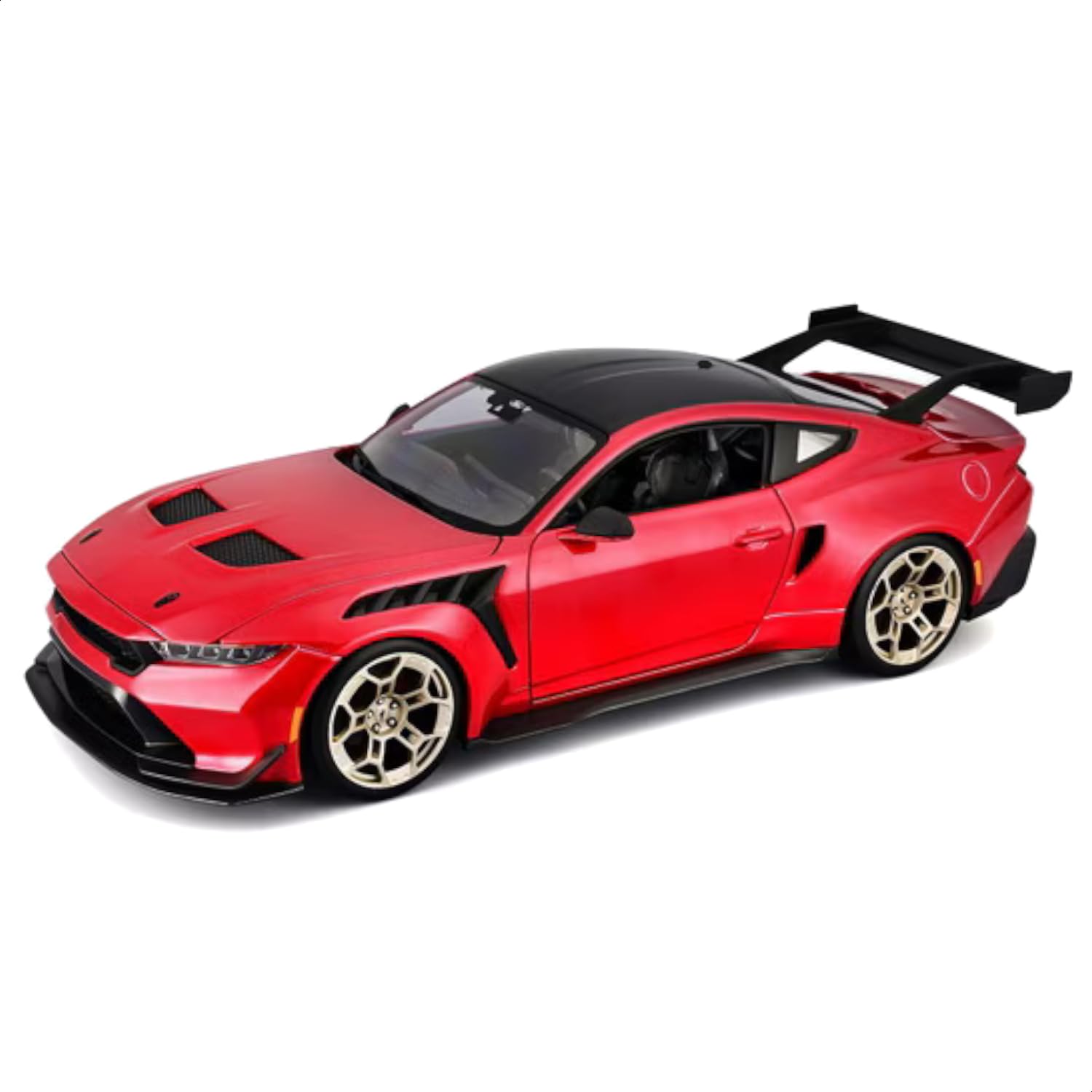 Amazon | Maisto 1/18 フォード マスタング GTD 2025 レッド