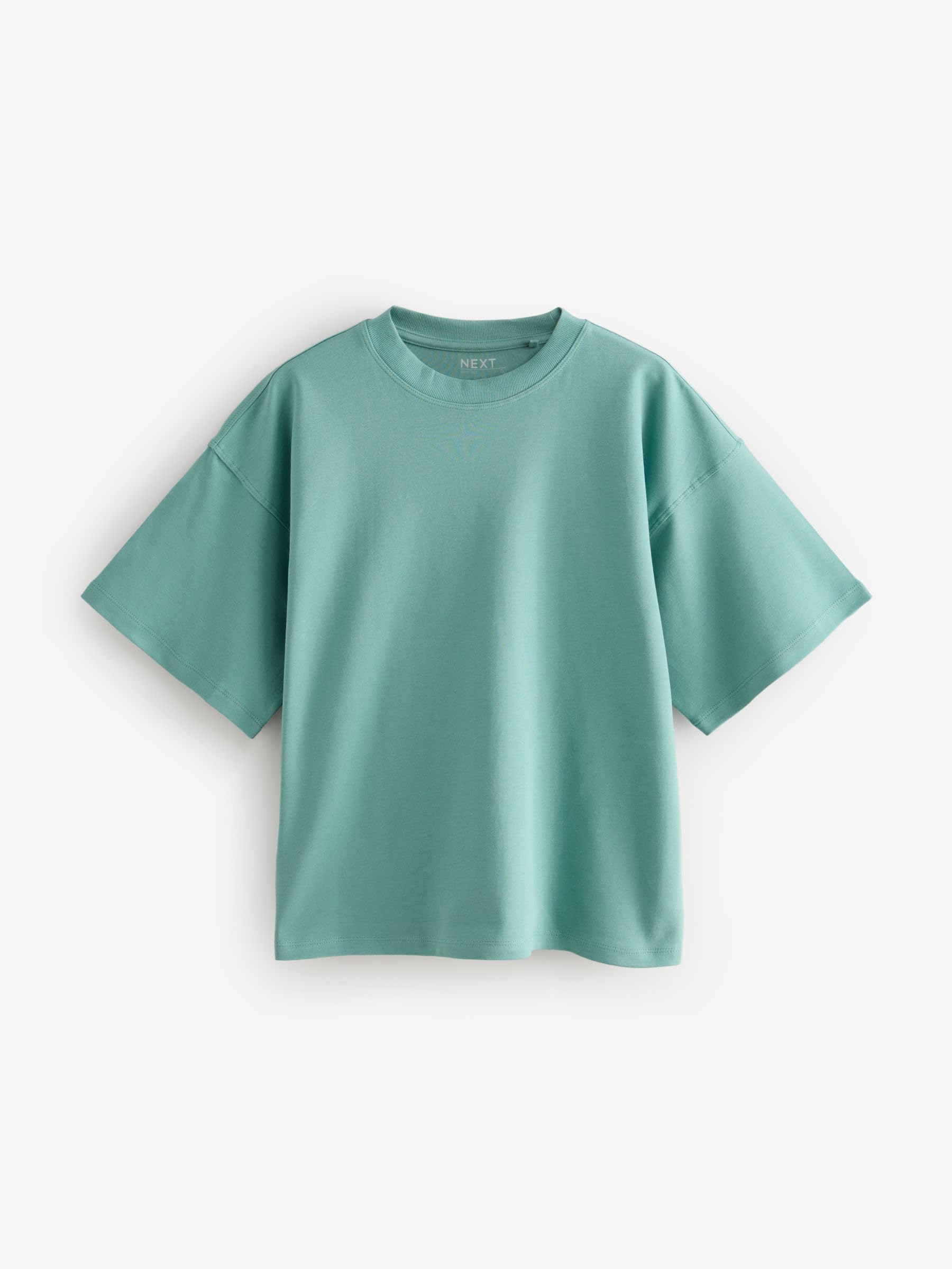 NEXT Donne Confezione da 5 T-Shirt squadrate in 100% Cotone a Manica Corta
