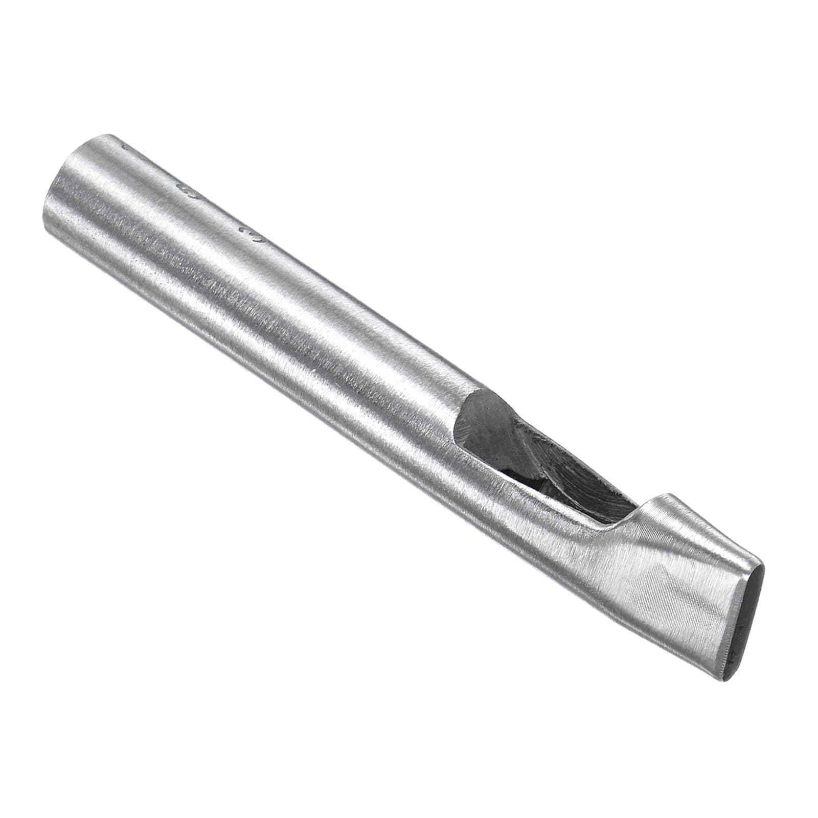 CoCud Hollow Punch, 3mm x 15mm Hole, 45# Steel Oval Shaped Gasket Tool - (Applications: for Leather DIY Leathercraft Wallet)