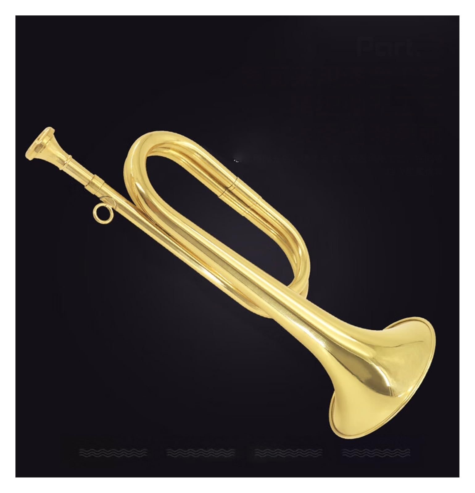 trąbka instrument Trąbka instrument trąbkowy róg mosiężny róg krokowy