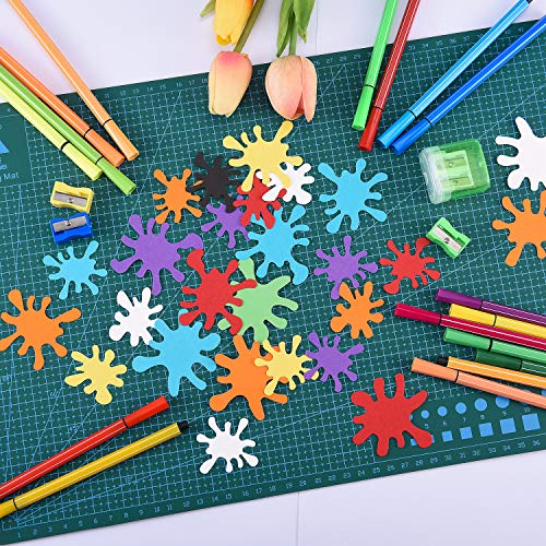 Meekoo MEEKOO-CONFETTI-01 200 Pieces Paint Splatter Confetti Art Paint Splash Table Confetti thumb #1