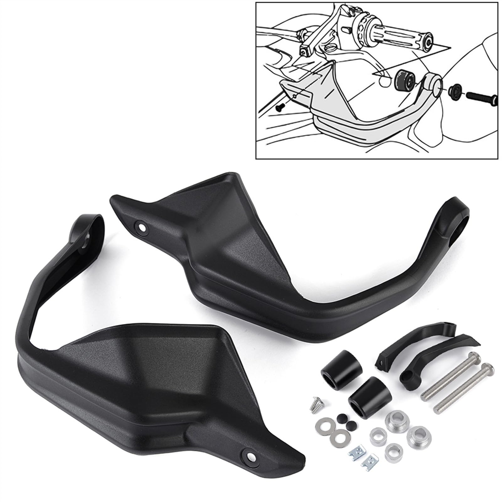 Amazon.co.jp: ハンドガードハンドルプロテクターハンドガードハンドル