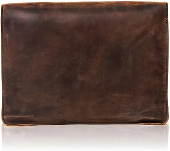 Amazon.com: TUZECH Vintage Leather Folder Document Holder/File