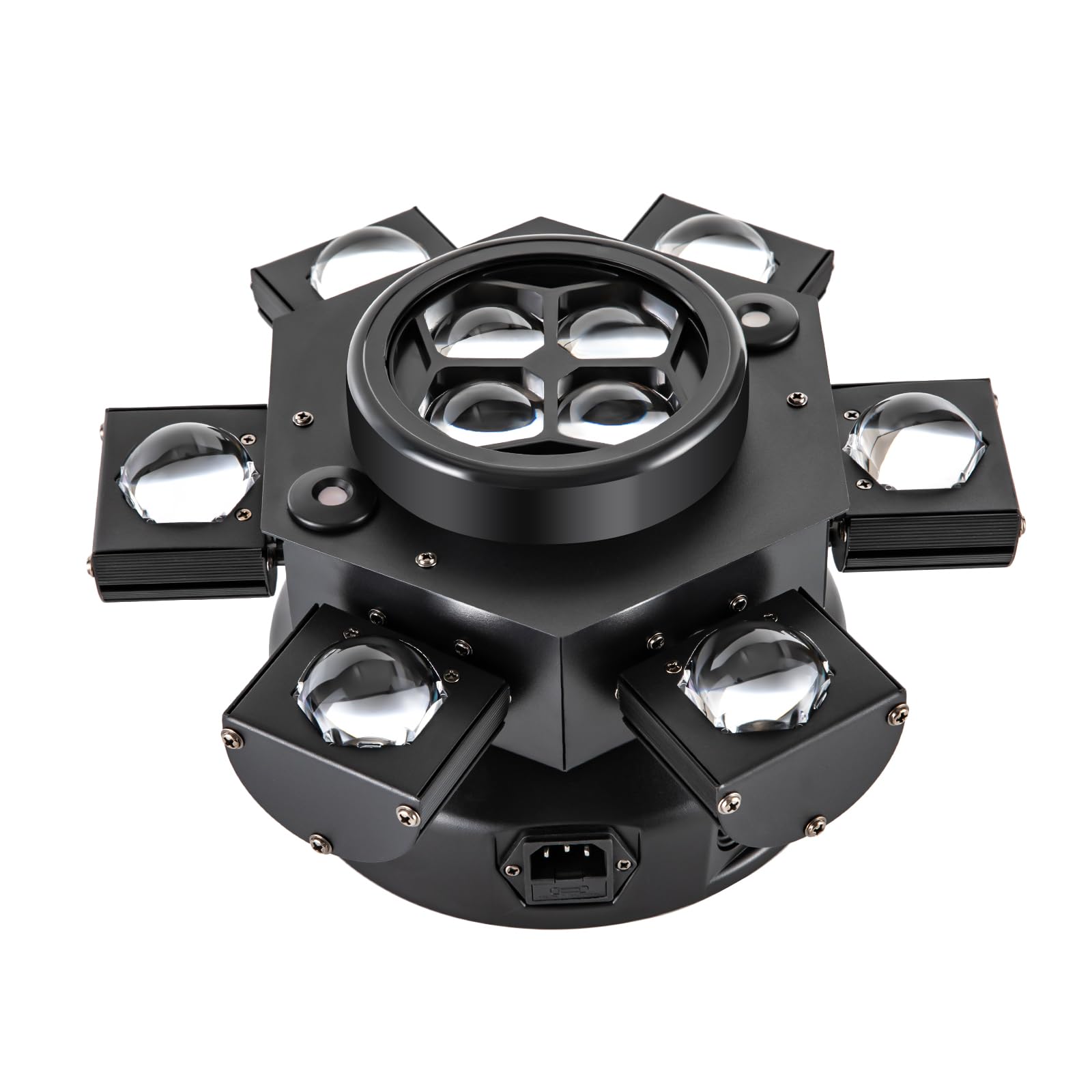 150W Moving Head Licht, Partylicht Scheinwerfer 10PCS CREE 10W RGBW Perlen, 50mW Roter Laser Discolicht Partylicht Beam Bühnenlicht für DJ Disco Bar Konzert Hochzeit Bühnentechnik Discolicht