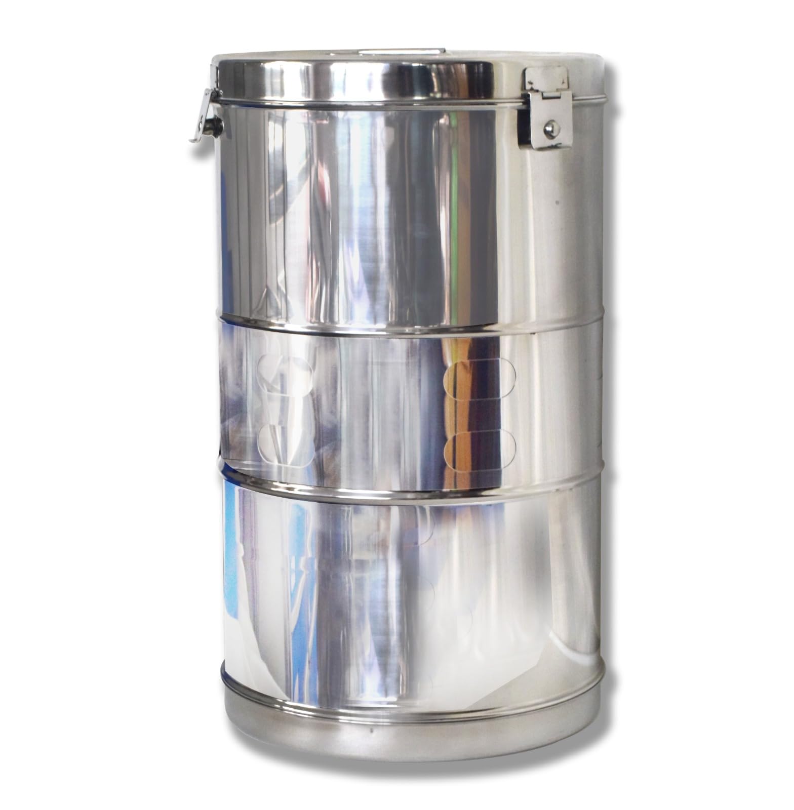 MEDIGUARD Dressing Drums 11"x18", Fully Stainless Steel, 11" Diameter x 18" Height, Super Deluxe Heavy, Pack Of 1 (B0BVMQST8B) Amazon Price History, Amazon Price Tracker