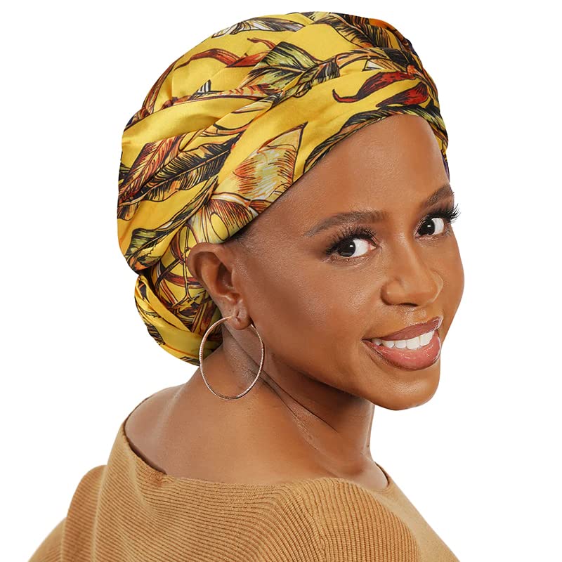 Annie Broadus Collection by Shante and Snoop | Golden Tropics | 36” x 36"4