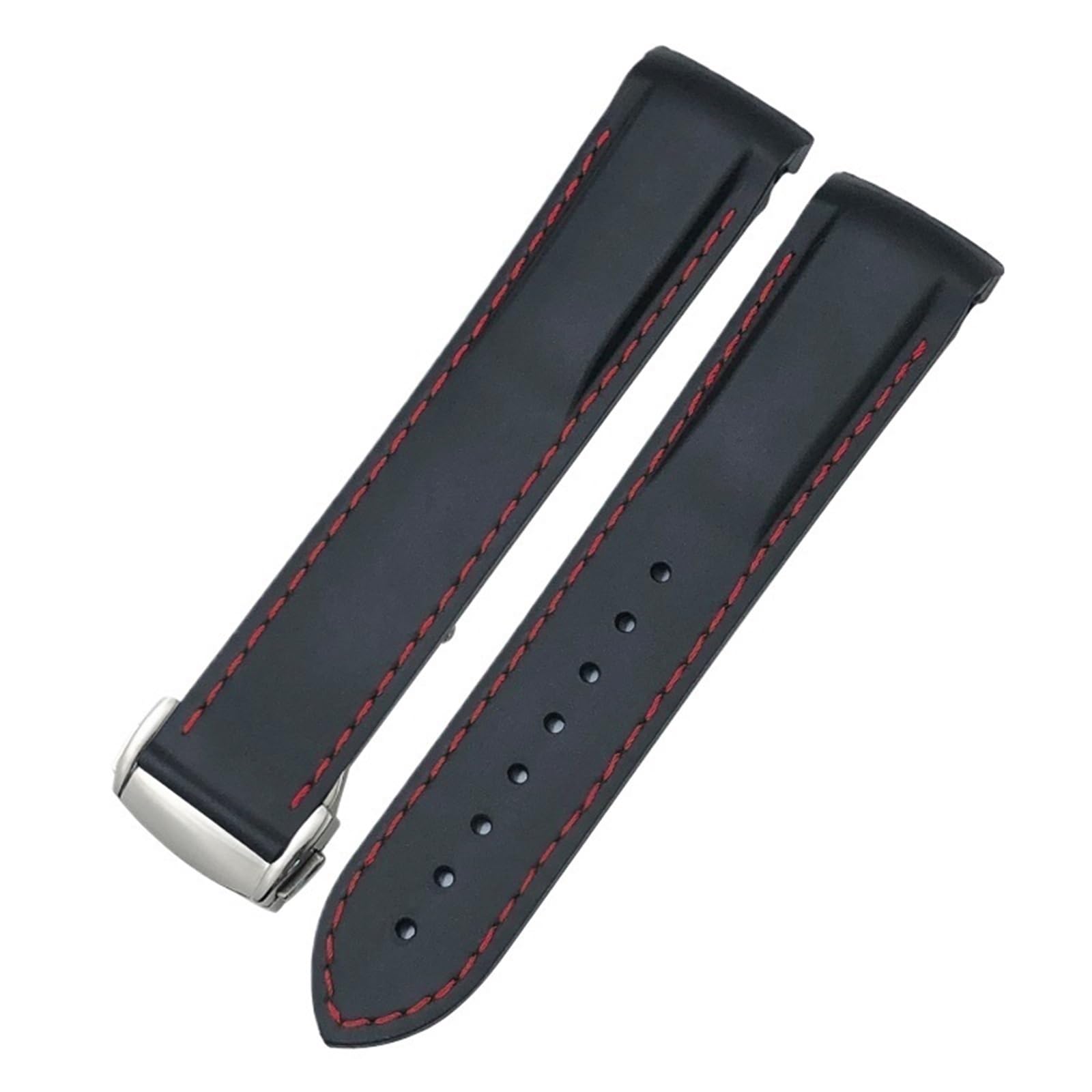 DASEB Gumowe silikonowe paski do zegarków dla Omega Seamaster 300 speedmaster pasek marki Watchband niebieski czarny pomarańczowy 20mm 21mm 22mm